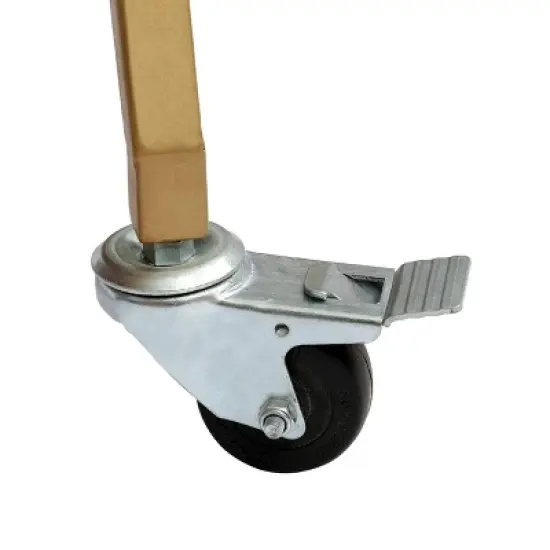 Chaves Handcrafted Modern Glam Marble Bar Cart Gold/White - Christopher Knight Home image {3}