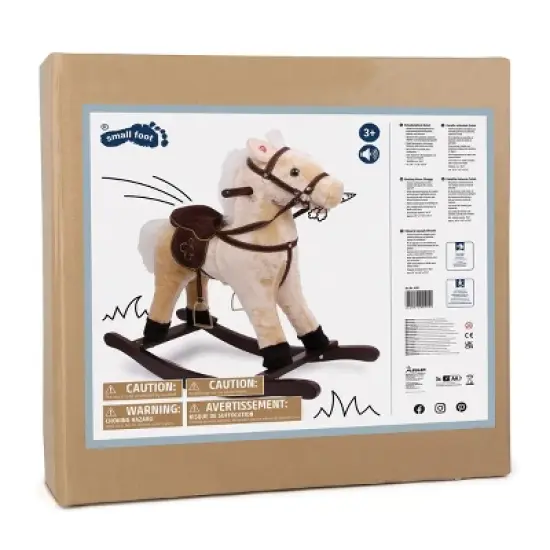 Small Foot Rocking Horse with Whinny and Galloping Noises image {2}