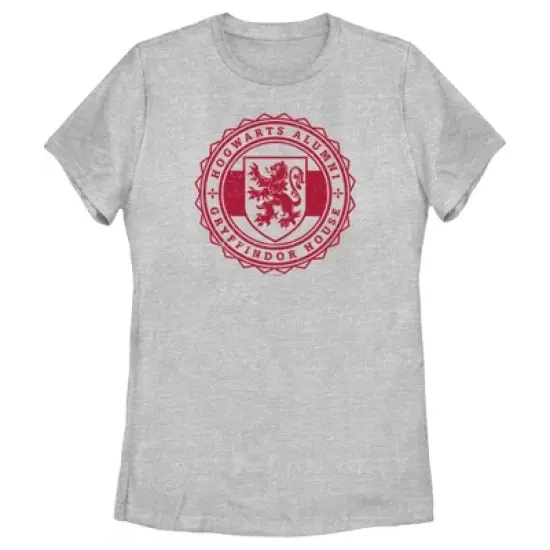 Women's Harry Potter Hogwarts Alumni Gryffindor House T-Shirt image {3}