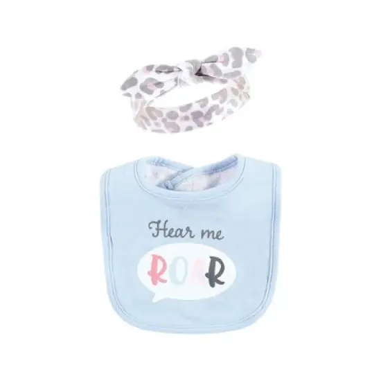 Hudson Baby Infant Girl Layette Boxed Giftset, Girl Safari, 0-6 Months image {7}