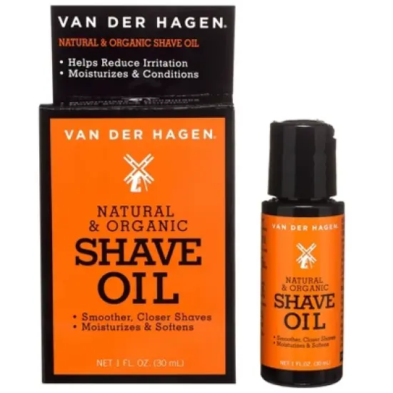 Van der Hagen Shave Oil - 1 fl oz image {2}