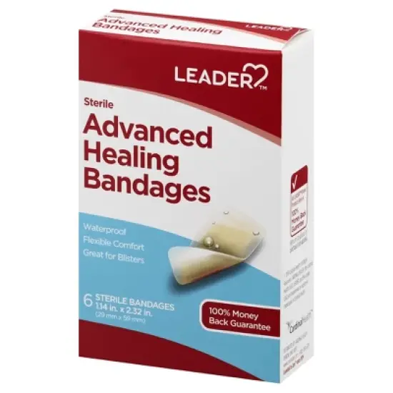 Leader Sterile Advanced Healing Bandages 6 ea image {2}