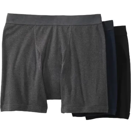 KingSize Men's Big & Tall Cotton Mid-Length Briefs 3-Pack Underwear image {5}