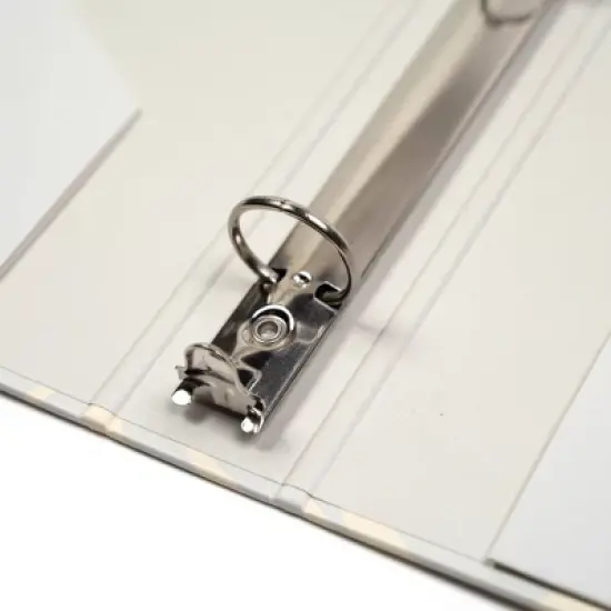 Yoobi Evolve 1" O-Ring Binder 220 Sheet Capacity Light Blue Graphic Floral image {4}