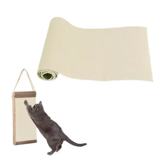 Unique Bargains Self-Adhesive Cat Scratch Mat image {5}