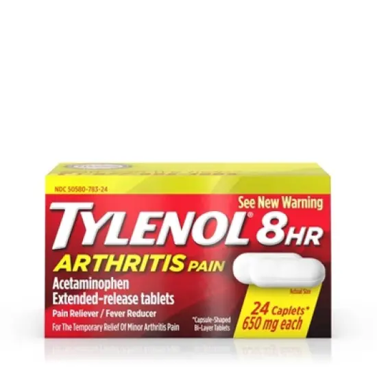 Tylenol 8 Hour Arthritis Pain Reliever Extended-Release Caplets - Acetaminophen image {9}