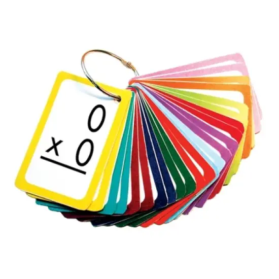 Edupress Math in a Flash Color-Coded Multiplication Flash Cards, 169 Cards image {2}