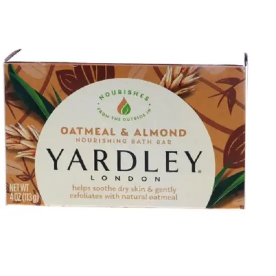 Yardley Oatmeal & Almond Bath Bar, 4.25 oz image {2}