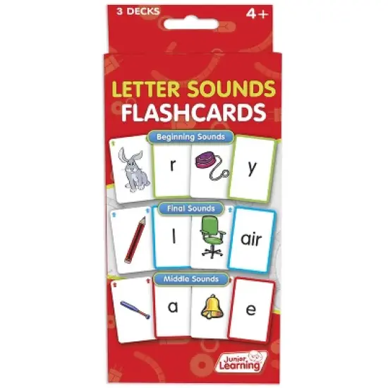 Junior Learning Letter Sound Flashcards image {1}