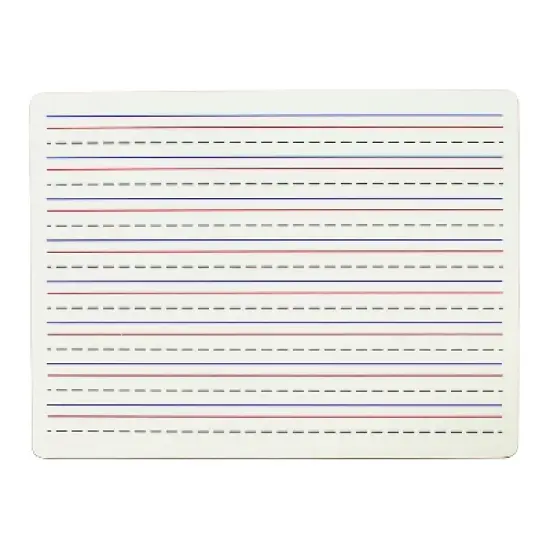 C-Line&reg; Two-Sided Dry Erase Lapboard, Lined on One Side, Pack of 6 image {1}