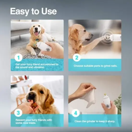 Allforpaws Pet Dog Nail Grinder image {3}