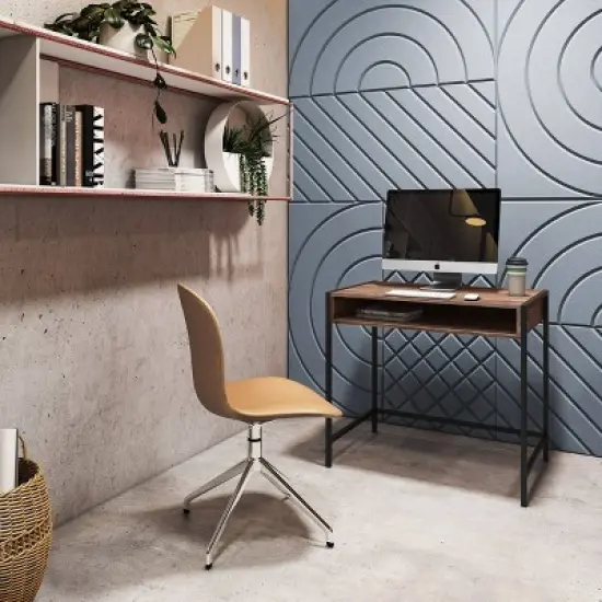 Auston Wood Grain Desk - CorLiving image {1}