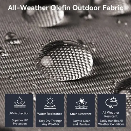 7 Pieces Gymojoy Sofa Chairs Ottoman with Swivel Chairs image {7}