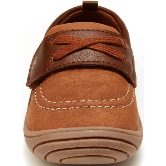 Stride Rite 360 Kids Unisex Hampton Boat Shoe | 4 | Brown image {5}
