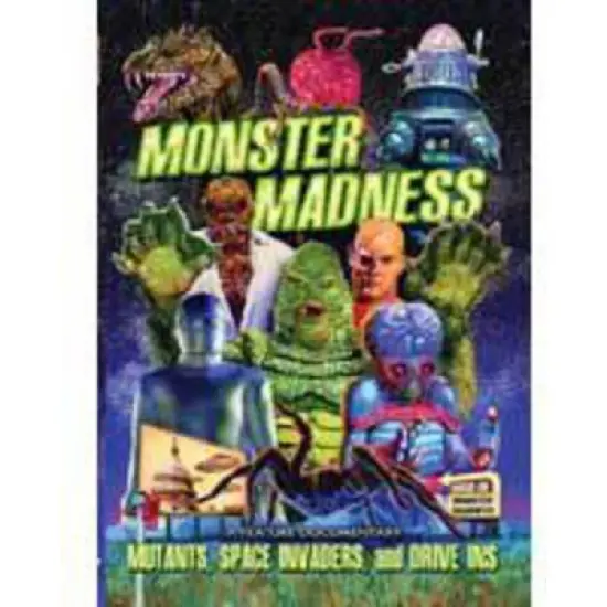 Monster Madness: Mutants Space Invaders & Drive-In (DVD)(2014) image {1}