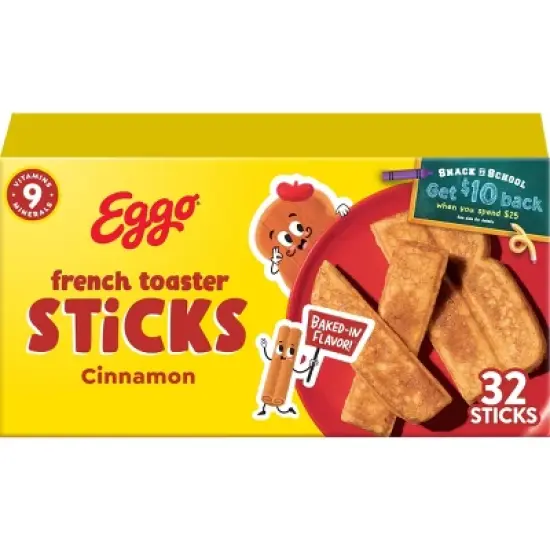 Eggo Frozen French Toaster Sticks Cinnamon - 12.7oz/32ct image {11}