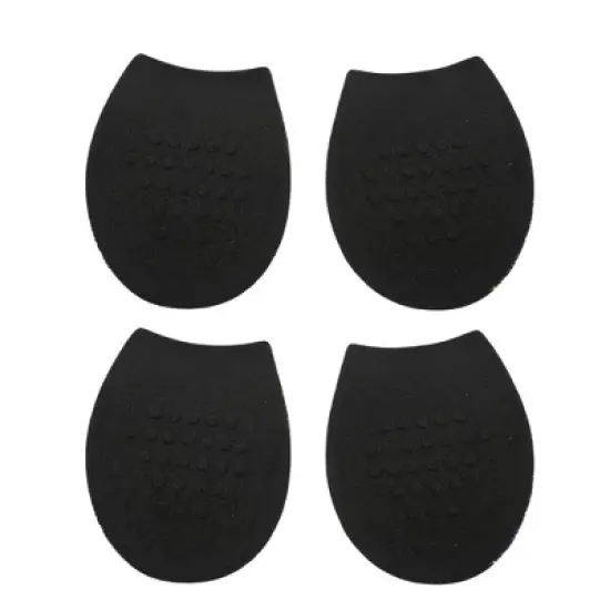 Unique Bargains Soft Round Head Shock-absorbing Forefoot Insole Pads Apricot 2 Pairs image {4}