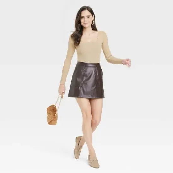 Women's Slim Fit Bodysuit - A New Day&trade; image {2}