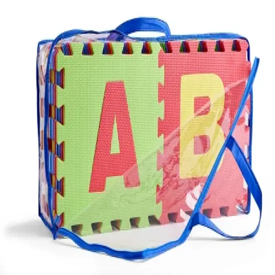 Kidoozie ABC & 123 Puzzle Playmat, Foam Playmat with Storage Bag for Toddler or Preschooler, Ages 12m+ image {5}