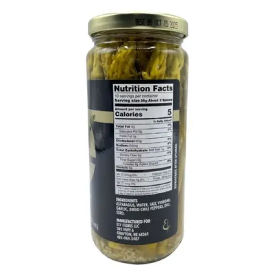 Ely Farms 16 oz Pickled Asparagus - Pack of 3 image {6}