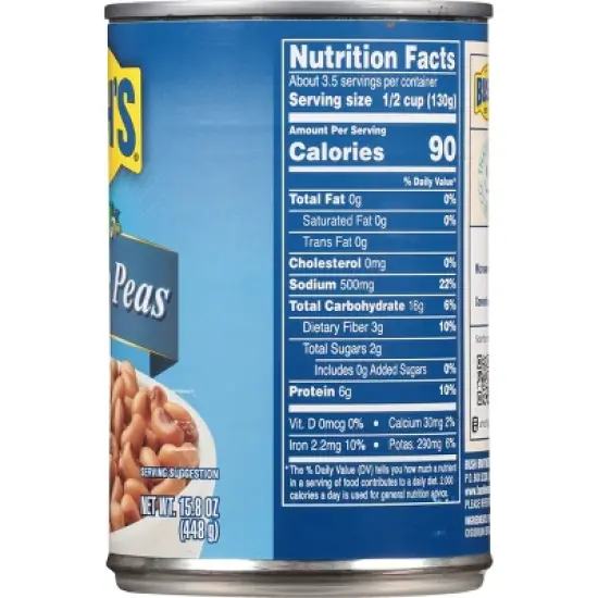 Bush's Blackeye Peas - 15.8oz image {5}