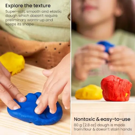 Arteza Kids Play Dough in tubs, Regular Colors - 12 Pack image {2}