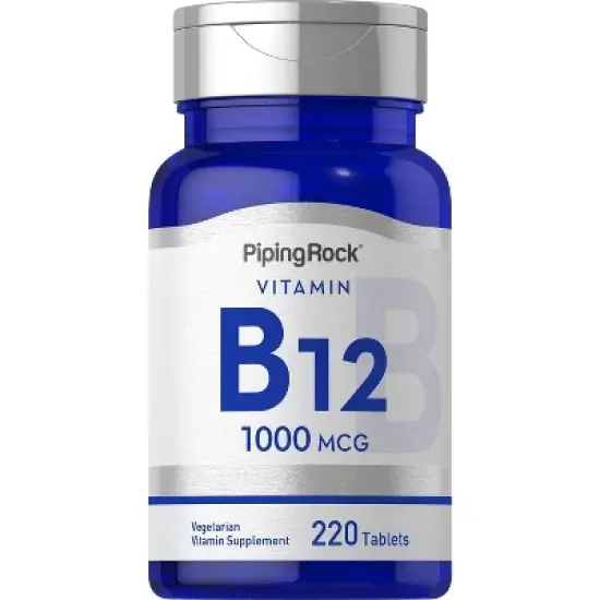 Piping Rock Vitamin B12 1000 mcg | 220 Tablets image {7}