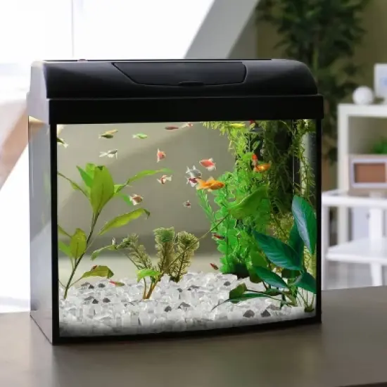 Home-Complete 10.47 lbs .5" Reflective Crushed Rock Fire Glass Clear image {5}