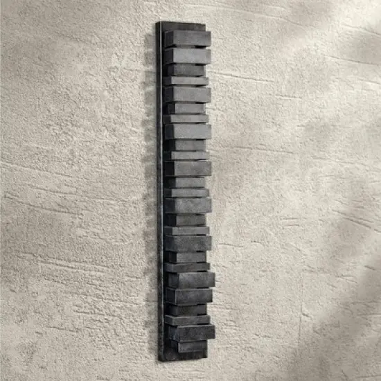 Generation Lighting Ledgend 34" High Dark Zinc LED Outdoor Wall Light image {1}