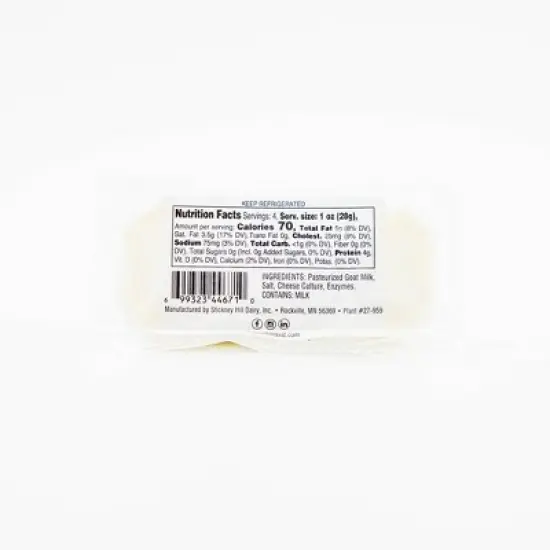 The Humble Goat - Goat Cheese Log - 4oz image {1}