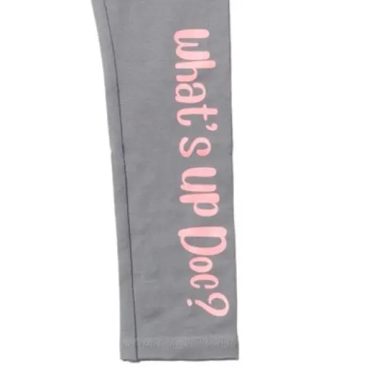 LOONEY TUNES Buggs Bunny Girls Cosplay T-Shirt Dress and Leggings Outfit Set Toddler image {4}