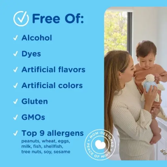 Mommy's Bliss Organic Baby Elderberry Drops + Immunity Support - 3 fl oz (36 servings) image {6}