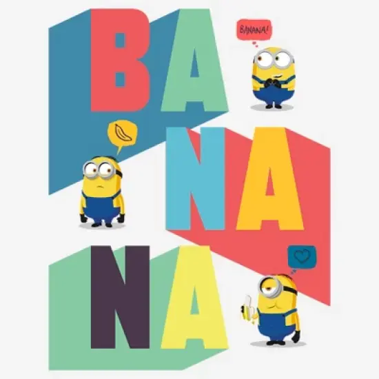 Women's Minions: The Rise of Gru Ba-Na-Na T-Shirt image {1}