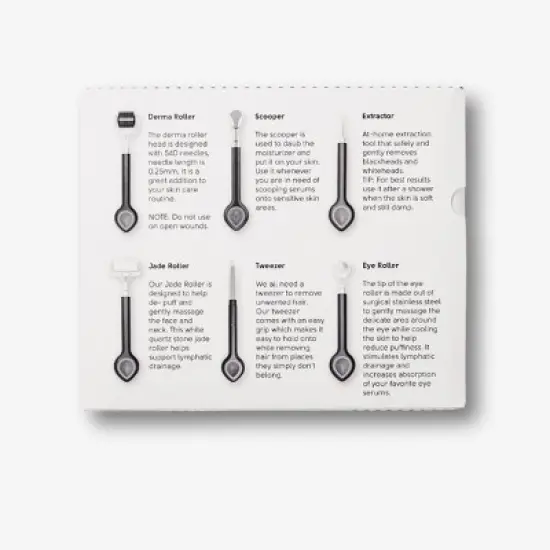 Beautimate 6-in-1 Skincare Tool Kit &ndash; Complete At-Home Facial Set for Radiant, Smooth, and Clear Skin image {12}