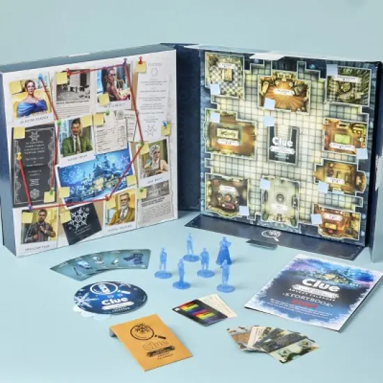 Hasbro Gaming Clue Secrets Under Snowfall Advent Board Game image {4}
