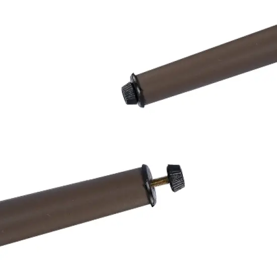 4-Piece Outdoor Patio Conversation Set Metal Frame Chairs with Woven Rope Backrest, Thick Cushions & Acacia Wood Coffee Table - ModernLuxe image {14}