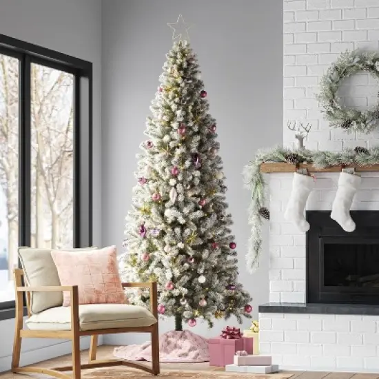 10in LED Lit Dewdrop Glitter Metal Open Star Christmas Tree Topper - Wondershop&trade; image {1}