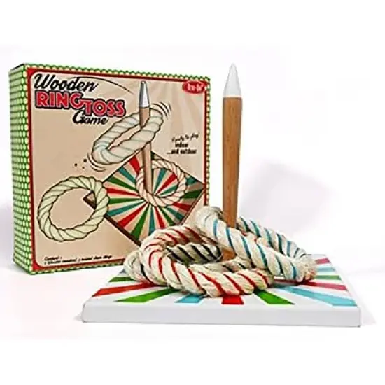 Fun2Give: Pop It Up Ret-Oh! Ring Toss Game, Ages 3+ image {1}