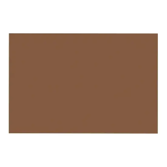 Prang 12" x 18" Construction Paper Brown 50 Sheets/Pack (P6707-0001) image {2}