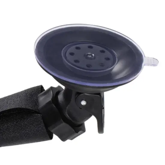 Unique Bargains Suction Cup Braid Gradient Helmet Decor Ponytail 22.83" image {5}