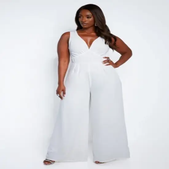 Rebdolls Women's Indira Wide Leg Jumpsuit image {6}