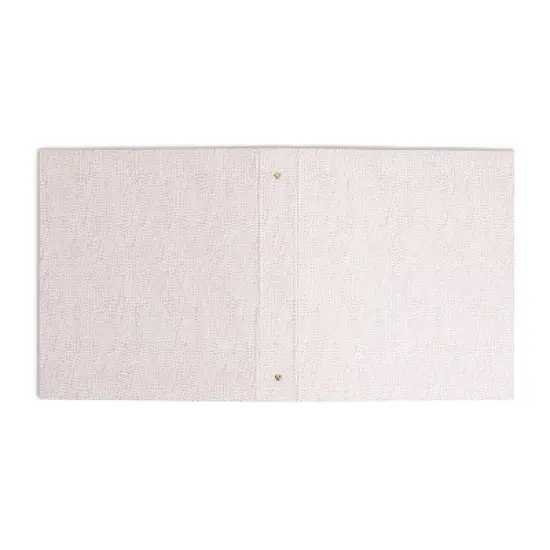 U Brands 1" Binder Sophisticated Speckle: Cute Aesthetic Hard Cover, 200 Sheet Capacity, Light Pink, 2 Pockets image {2}