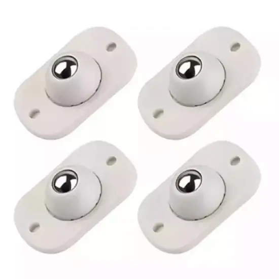 Kitcheniva Mini Swivel Caster Wheel Replacement 4 Pcs image {2}