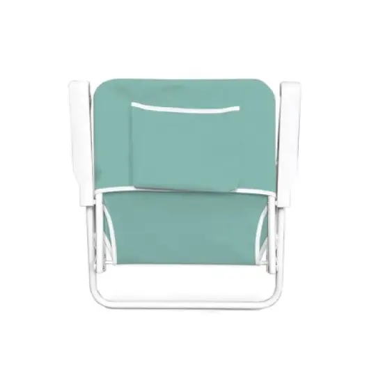 Caribbean Joe Folding Outdoor Portable Beach Chair - Mint image {1}