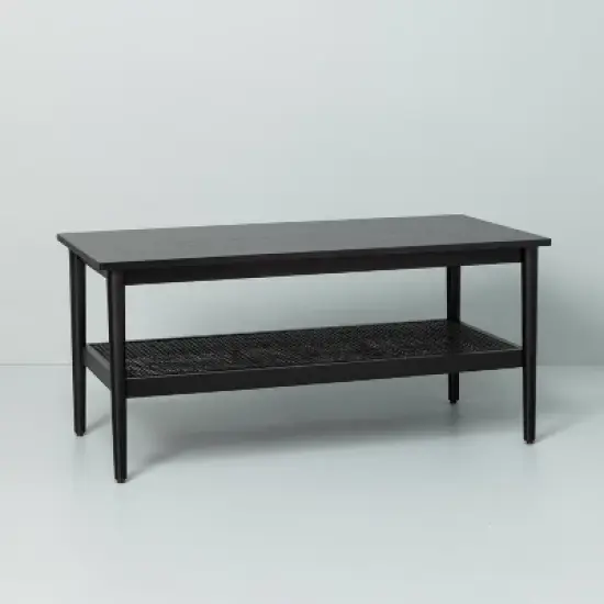 Wood & Cane Coffee Table - Hearth & Hand&trade; with Magnolia image {7}