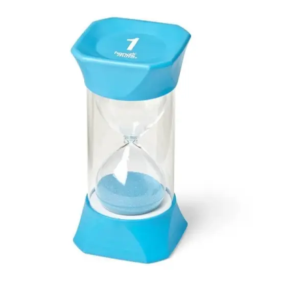 Hand2Mind 1 Minute Jumbo Sand Timer: Educational Teaching Aid for Preschool to 6th Grade Kids image {5}
