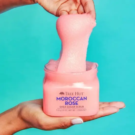 Tree Hut Moroccan Rose Shea Sugar Body Scrub - 18oz image {6}