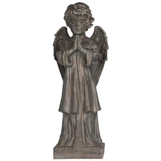 Design Toscano The Angel's Message Garden Statue image {2}