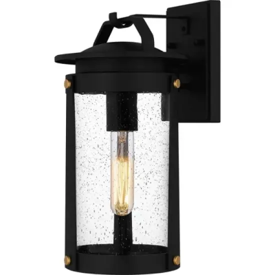 Quoizel Lighting Clifton 1 - Light Sconce in  Earth Black image {4}