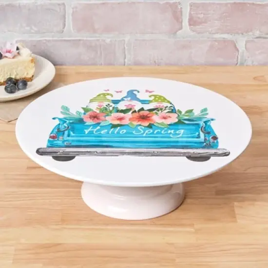 The Lakeside Collection Interchangeable Cupcake or Cake Display Stand with Festive Prints image {2}